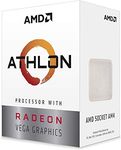 AMD YD200GC6FBBOX Athlon 200GE 2-Core 4-Thread AM4 Socket Desktop Processor with Radeon Vega Graphics