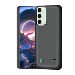 BAHOND Battery Case for Samsung Galaxy S24+ / S24 Plus, 5000mAh Rechargeable Extended Battery Charging Charger Case, Add 100% Extra Juice, Not Compatible with S24 or S24 Ultra (6.7 inch) Black