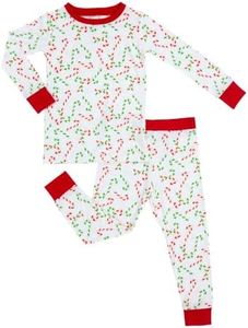 LollyBanks Toddler Pajamas,Viscose from Bamboo Sleepwear Set for Kids