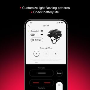 Lumos Ultra Smart Bike Helmet – LED Lights & Turn Signals for Adults