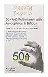 Proven Probiotics 50+ A-Z Multivitamins and Bifidus Capsules - Pack of 30s