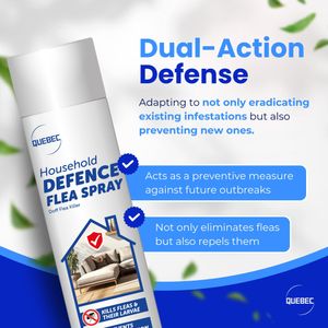 Quebec Flea Spray for Pets, 500ml – Fast-Acting Pest Control