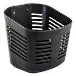 AlveyTech Front Basket Assembly for Go-Go ES and Pride Travel Pro Scooter - Replacement Black Oval Tiller Basket for GOGO & Mega Motion/Windermere Motion Rascal 3 & 4 Mobility Scooters (ACCASMB2606)