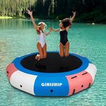 GIRISHIP Inflatable Water Trampolin