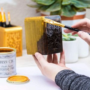 Shabby Chic Chalk Paint, Antique Gold – 250ml Furniture Paint