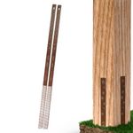 Post Buddy Pack of 2 Timber Fence Post Repair Stakes (to Fix 1 Broken Post)