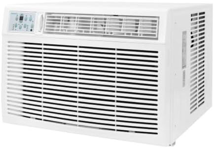 Keystone 23,200 BTU Window-Wall Air Conditioner with 16,000 BTU Supplemental Heat and Dehumidifier, 230V, Window AC for Large Rooms up to 1,500 Sq.Ft. with Smart Remote Control