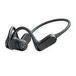 SoundPEATS RunFree Lite Open Ear Headphones, Air Conduction Headset, 16.2mm Driver, 17 Hours Playtime, with Headband, Bluetooth 5.3 Sports Earphones for Running/Cycling/Hiking/Gym/Climbing/Driving