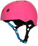 Triple Eight Sweatsaver Liner Skateboarding Helmet, Neon Fuschia Glossy, Medium