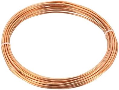 uxcell Refrigeration Tubing, 1/16" OD x 1/32" ID x 16 Ft Soft Coil Copper Tubing