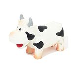 Rosewood Grunters Latex Cow, white/black