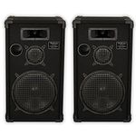 Podium Pro by Goldwood E1200C Passive Speakers 12" Three Way Pair PA DJ Home Karaoke