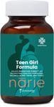 ZEROHARM Narie Teen Girl Formula Tablets | Multivitamins & Minerals | Hormonal Balance | Prevents Premature Puberty | For Regular Periods | Cramps, Mood Swings, Acne & PMS Relief | 60 Veg Tablets