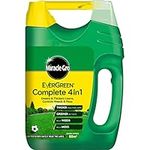 Miracle-Gro 121187 EverGreen Complete 4-in-1 Spreader, Lawn Food, Weed & Moss Control, 80 m2, Yellow