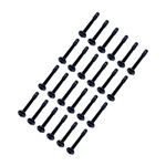 Apevia CS-S63231-24 Screw Set T6#32 * 31 for Radiator CPU Liquid Cooler, 24-Pack