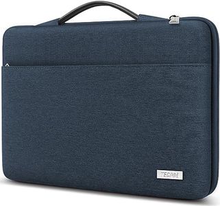 TECOOL Funda Portátil 15,6 Pulgadas Funda PC Ordenador para 15-15.6" HP Lenovo Thinkpad ideapad Dell Acer Asus Chromebook Notebook, Protectora Funda PC Portátil 15 Pulgadas Blanda Bolsa,Azul Denim