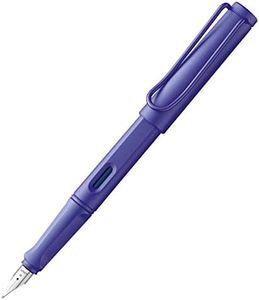 Lamy L21VIOEF Safari Candy Violet Fountain Pen, Extra Fine