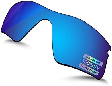 Bowyer POLARIZED Replacement Lenses for Oakley Radar Range Sunglasses - Surf Blue Mirror