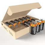 Kodak | C Cell Batteries | Size C Type | LR14 Alkaline | 1.5V | 12 Pack