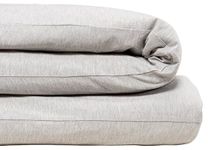 Calvin Klein Modern Cotton Body Solid 1 Piece Duvet Cover, King Size, Cotton Modal 170 GSM (Grey)