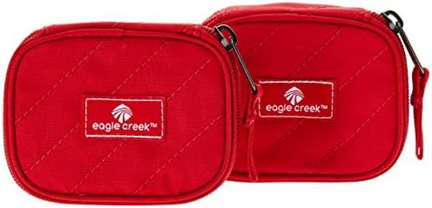 Eagle Creek EC0A37G3138 Pack-It Original Quilted Mini Cube Set Packing Organizer, Red Fire, Set of 2 (XS)