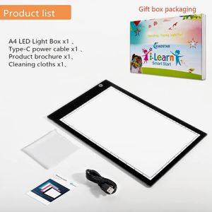 A4 LED Light Box Drawing Board – Ultra-Thin Tracing Pad for Artists