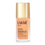 Lakme 9 To 5 Primer + Matte Perfect Cover Foundation - W110 Warm Light, 25 ml