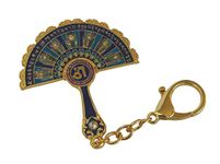Feng Shui Peacock Feather Mirror Fan (Big) Against Bad Luck