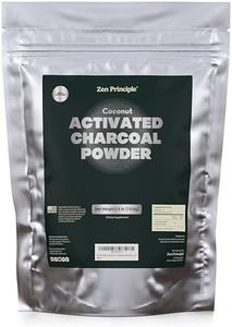 Large 2.5 lb. Coconut Activated Charcoal Powder. Whitens Teeth, Rejuvenates Skin and Hair, Supports Better Digestion. USA-Owned Producers, Free Scoop