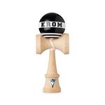 KROM Kendama STROGO BLACK – Smooth Texture and Flawless Balance – Enhanced Cognitive Skills – Improved Balance, Reflexes, and Creativity – Kendama Pro Model for Beginners and Experts