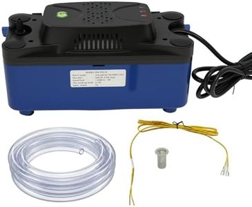 TPS-20 HVAC Condensate Pump 300L/H 20ft Lift for AC Units,Dehumidifiers | Auto safety switch & 20ft tube, 110-240V wide voltage. Fits AC, dehumidifiers, ice makers, furnaces & boilers