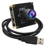 ELP 48mp USB Camera Module for Computer Wide Angle PC Camera Mini Lightburn Camera for Laser Engraver Monitoring Octoprint 3D Printer USB Security Camera 6000P Webcam Board for Jetson Nano RaspberryPi