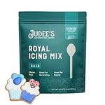 Judee's Royal Icing Mix 2.5 lb - Frost Cookies Like a Professional - Great for Decorating and Baking - Just Add Water - Non-GMO, Gluten-Free and Nut Free