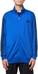 adidas Men's 3-Stripes Tricot Track Top, Team Royal Blue