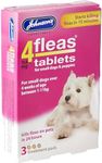JOHNSONS 4FLEAS "DUAL ACTION" SPOT ON -SMALL DOG - LESS THAN 10KG FLEA TREATMENT (X1 PACKS)