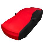 SR1 Performance Ultraguard Plus Car Cover - Indoor/Outdoor Protection for 2008-2023 Dodge Challenger - Red/Black