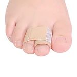 DYKOOK Broken Toe Wraps Toe Traps 8 Pcs/Pack Fabric Toe Splint Toe Cushioned Bandages Finger Protectors Straightener Separators