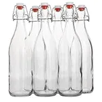 Flip Top Glass Bottle [1 Liter / 33