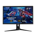 ASUS ROG Strix XG27UQR DSC Gaming Monitor- 27-inch, 4K (3840 x 2160), 144 Hz, DSC, DisplayHDR 400, DCI-P3 90%, Adaptive Sync, black