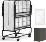 Giantex Twin Folding Bed with 5 Inc