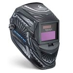 Miller 288519 Classic Series Auto Darkening Welding Helmet with ClearLight Lens, Metal Matrix