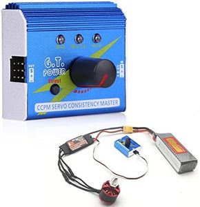 CCPM Servo Consistency Master, Motor Servo Tester Multifunction ESC Master Speed Controller Motor Checker Model Toy