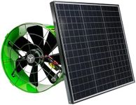 QuietCool 40 Watt Solar Powered Gable Mount Attic Fan