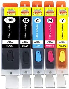 CRANBOLY 280XL 281XL 280 XL 281 XL Refillable Ink Cartridges for C A K E Printer Work with PIXMA TS6120 TS6220 TS6320 TS8120 TS8220 TS8320 TR7520 TR8520 TR8620 TS9120 TS9520 TS9521C TS702 Printer