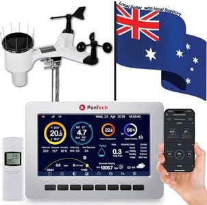 PanTech Weather Station Wireless Australia-Gen 5 IoT- Rain Gauge-Anemometer-Powered by Solar PT-HP2550 from Australia Seller Local Business-WiFi Smart Weather Monitor