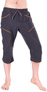 Ucraft "Xlite Rock Climbing, Bouldering and Yoga Knickers. Lightweight, Stretching, Breathable (M, Graphite)