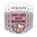 Merchant Gourmet Dried Mixed Mushrooms – Soak & Cook – Delicious Mix of Oyster, Shiitake & Porcini Mushrooms – Perfect in Risottos, Pasta & Soups – Pack of 6 x 30g Pouches