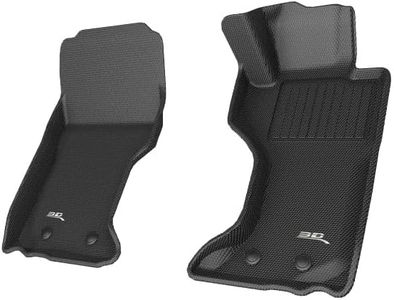 3D MAXpider All-Weather Floor Mats for Mazda MX5 (ND) 2016-2024+ Custom Fit Car Floor Liners, Kagu Series (1st & 2nd Row)