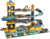 Dollox Parking Garage Toy Playset, 