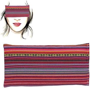 Cuscino per gli occhi "Granada - Rosa" | Semi di lavanda e riso | Yoga, Meditazione, rilassamento, riposo oculare...